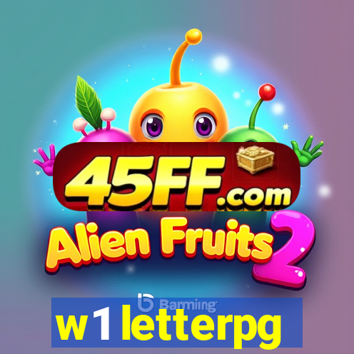 w1 letterpg